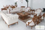 مبل کلاسیک مدرن کاجی مصری کد ۳ خرید مبل باروس 789 (4)