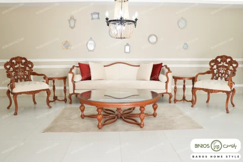 مبل ۷ نفره کینگ با کاناپه ابزاری کد ۲ خرید باروس (12)