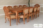 میز ناهار خوری رومینا با صندلی شهرزاد خرید مبل باروس 342 (1)