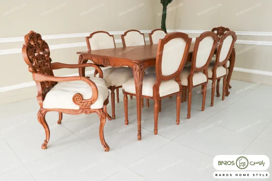 میز ناهارخوری رومینا و کینگ کد ۱۱ خرید باروس 89 (8)