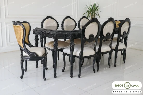 میز ناهارخوری لوکس و جدید نوادا کد ۲ خرید مبل باروس (4)