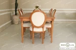 میز ناهارخوری چوبی کاجی کد ۲۱ خرید باروس 56 (2)