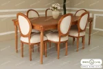 میز ناهارخوری چوبی کاجی کد ۲۱ خرید باروس 56 (4)