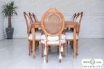 میز ناهارخوری چوبی کاجی کد ۲۲ خرید باروس 5687 (6)