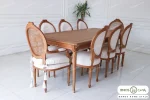 میز ناهارخوری چوبی کاجی کد ۲۲ خرید باروس 5687 (7)