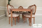 میز ناهارخوری چوبی کاجی کد ۲۳ خرید باروس 21 (1)