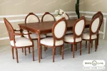 میز ناهارخوری چوبی کاجی کد ۲۴ خرید باروس 1 (2)