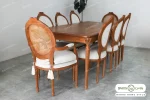 میز ناهارخوری چوبی کاجی کد ۲۴ خرید باروس 22 (1)