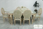میز ناهارخوری کلاسیک و چوبی جدید الینا کد ۷ خرید باروس 56 (7)