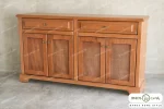 میز کنسول چوبی حصیری راشل کد ۴ خرید باروس 124 (2)