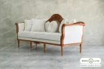 کاناپه ۳ نفره کلاسیک چوبی جدید مصری
