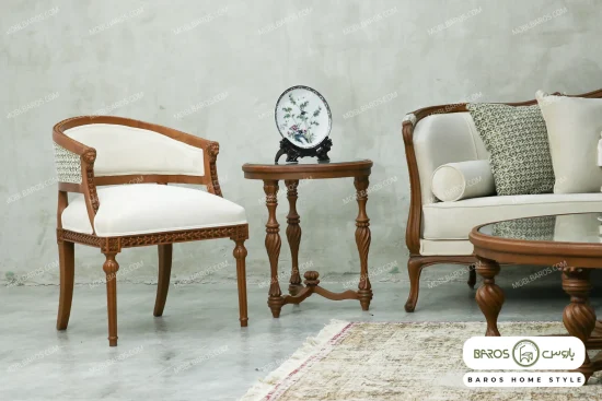 ست مبلمان ۸ نفره راشل پلاس + مبل تک نفره فرشته خرید باروس (7)