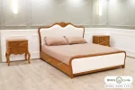 سرویس خواب دو نفره چوبی شاین کد 21 مبل باروس (10)