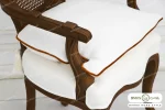 صندلی ناهار خوری راشل با پایه سم آهویی و ساده تولیدی باروس (1)