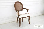 صندلی ناهار خوری راشل با پایه سم آهویی و ساده تولیدی باروس (3)