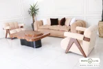 مبل راحتی ۸ نفره ژاکلین با تک جدید خرید باروس 45 (11)