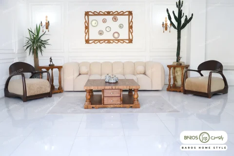مبل نیم ست راحتی ژاکلین کد ۱۱ خرید باروس (1)