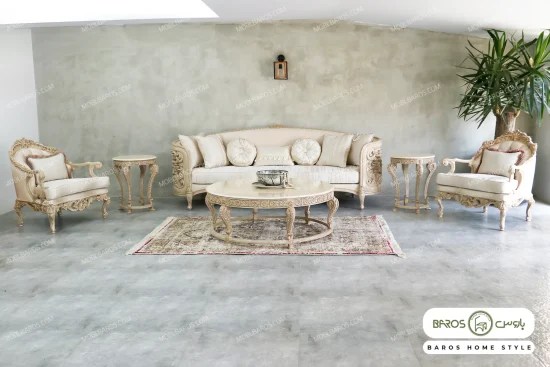 مبل کلاسیک سلطنتی مدل الینا کد ۷ خرید باروس 14 (1)