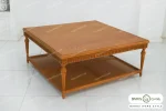 میز جلو مبلی مربع و حصیری کاجی باروس0 (3)