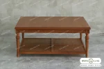 میز جلومبلی و عسلی حصیری کاجی کد ۸ خرید باروس (2)