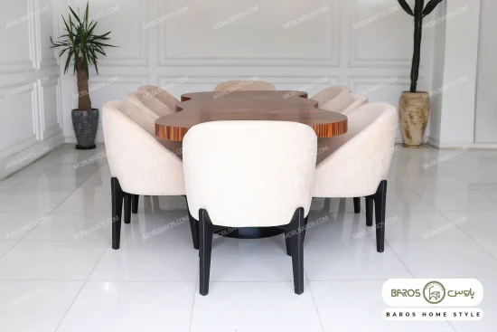 میز ناهار خوری مدرن و جدید لوبی خرید باروس 1 (3)