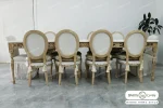 میز ناهارخوری ساوین کد ۲ با صندلی راشل خرید باروس (4)