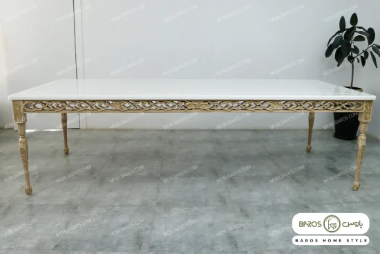 میز ناهارخوری ساوین کد ۲ با صندلی راشل خرید باروس (5)