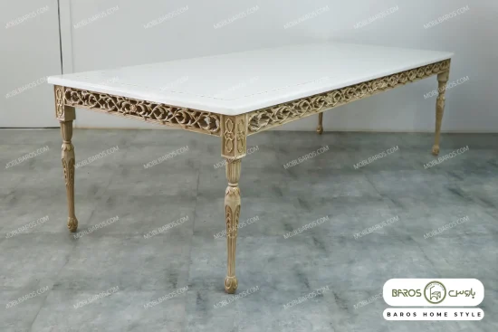 میز ناهارخوری ساوین کد ۲ با صندلی راشل خرید باروس (6)
