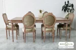 میز ناهارخوری چوبی کاجی کد ۲۵ خرید باروس 6 (3)