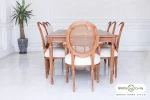 میز ناهارخوری چوبی کاجی کد ۲۷ خرید باروس 44 (2)
