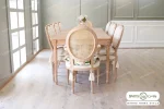 میز ناهارخوری چوبی کاجی کد ۲۸ خرید باروس 65 (2)