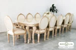 میز ناهارخوری کلاسیک و چوبی جدید الینا کد ۷ خرید باروس (3)