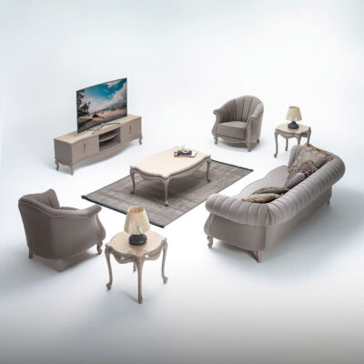 خرید مبل نیم ست ۵ نفره مدل آرات باروس (2)