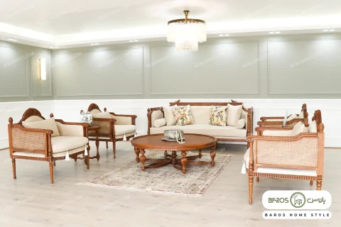 ست مبلمان کاجی کد ۵ باروس 11 (3)