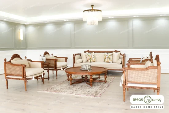 ست مبلمان کاجی کد ۵ باروس 11 (3)