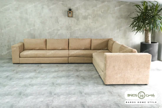 مبل ال راحتی شیک مائده کد ۴ باروس (10)