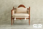 مبل نئوکلاسیک ۷ نفره کاجی کد ۶ خرید باروس (3)