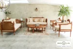 مبل نئوکلاسیک ۷ نفره کاجی کد ۶ خرید باروس (9)