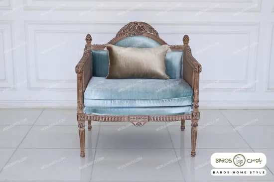 مبل نیم ست ۵ نفره مدل سمیرا و کاجی خرید باروس (10)