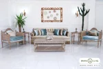 مبل نیم ست ۵ نفره مدل سمیرا و کاجی خرید باروس (2)