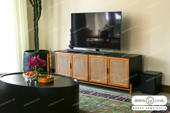 میز تلویزیون حصیری جدید پرنسا باروس 55 (1)