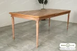 میز ناهار خوری کاجی با صندلی مهسا باروس (4)