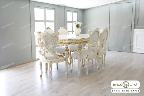 میز ناهارخوری لوکس و جدید نوادا کد ۳ خرید باروس (5)