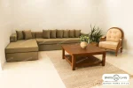 نیم ست مبل راحتی سبز هامین (خونه مائده) خرید باروس (2)