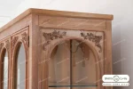 ویترین کلاسیک چوبی مدل مهسا کد ۳ خرید باروس (9)