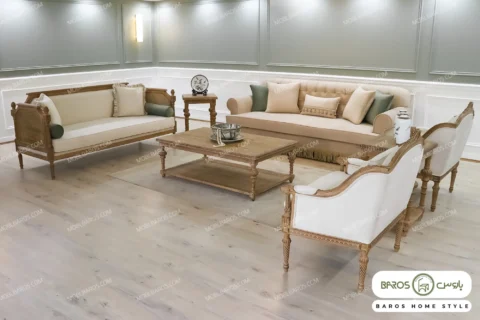 ست مبلمان 8 نفره فرشته کیا مبل باروس (4)