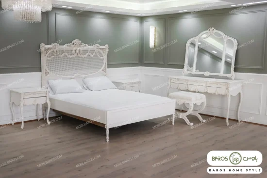 سرویس خواب دو نفره حصیری عروس مدل گیتی باروس01 (4)