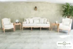 سرویس مبلمان آماده تحویل رومینا مبل ۷ نفره + ناهار خوری ۶ نفره + جلومبلی عسلی باروس (3)