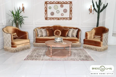 مبل راحتی شیک ۵ نفره صبا کد ۷ خرید باروس (5)
