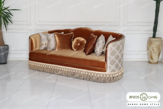 مبل راحتی شیک ۵ نفره صبا کد ۷ خرید باروس (8)